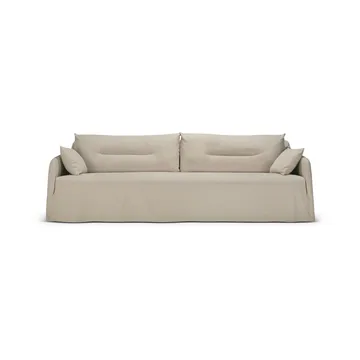 Weave sofa avtakbart trekk - Bone, 3-seter - Ethnicraft