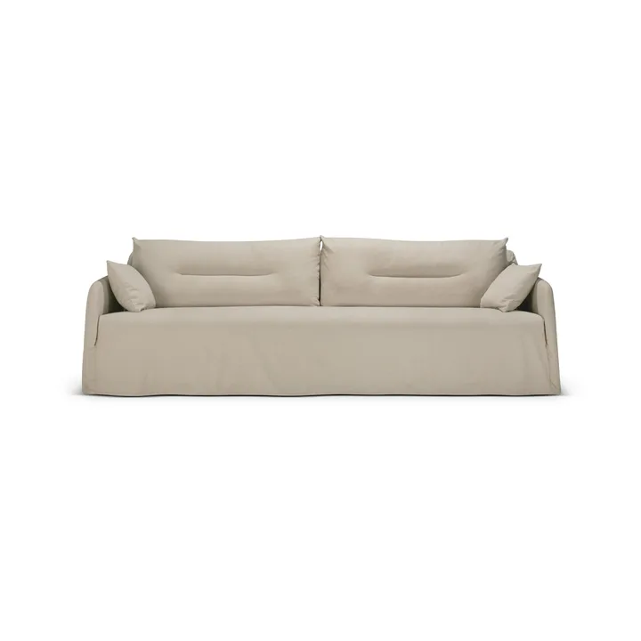Weave sofa avtakbart trekk - Bone, 3-seter - Ethnicraft
