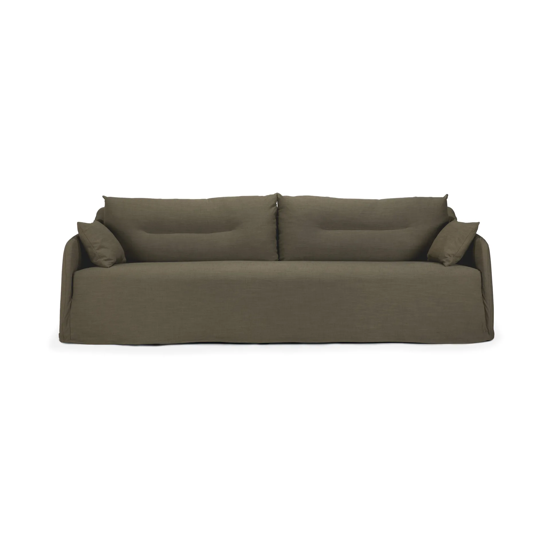 Weave sofa avtakbart trekk, Green, 3-seter Ethnicraft
