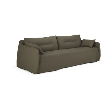 Weave sofa avtakbart trekk - Green, 3-seter - Ethnicraft