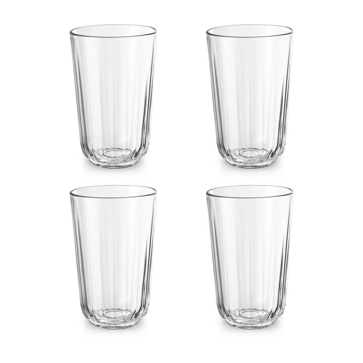 Facet drikkeglass 43 cl 4-pakning - Klar - Eva Solo