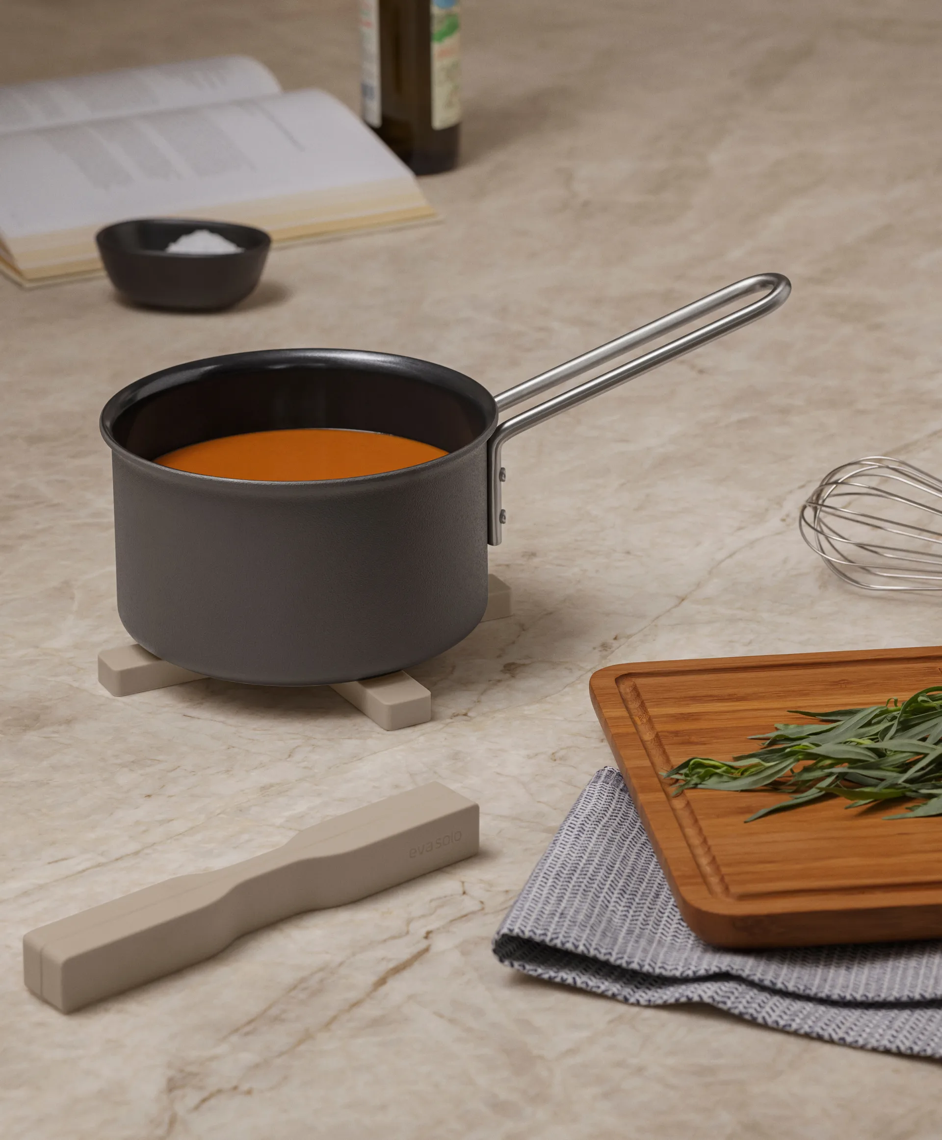 Magnetisk gryteunderlag, Caramel cream Eva Solo