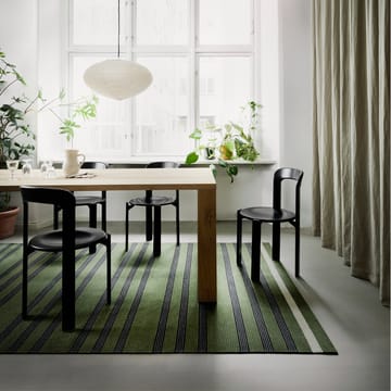 Fleur teppe - moss/svart, 170x240 cm - Fabula Living