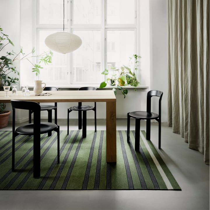 Fleur teppe, moss/svart, 170x240 cm Fabula Living