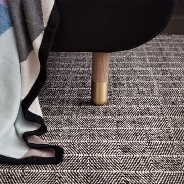 New Freja teppe - white/brown, 200x300 cm - Fabula Living