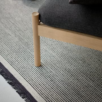 Njord teppe - charcoal/black, 140x200 cm - Fabula Living