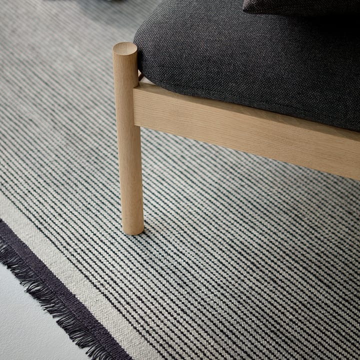 Njord teppe, lightgrey/black, 250x350 cm Fabula Living