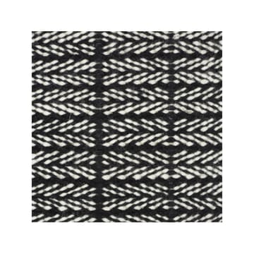 Tanne teppe - black/white, 200x300 cm - Fabula Living