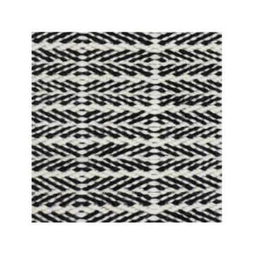 Tanne teppe - white/black, 200x300 cm - Fabula Living