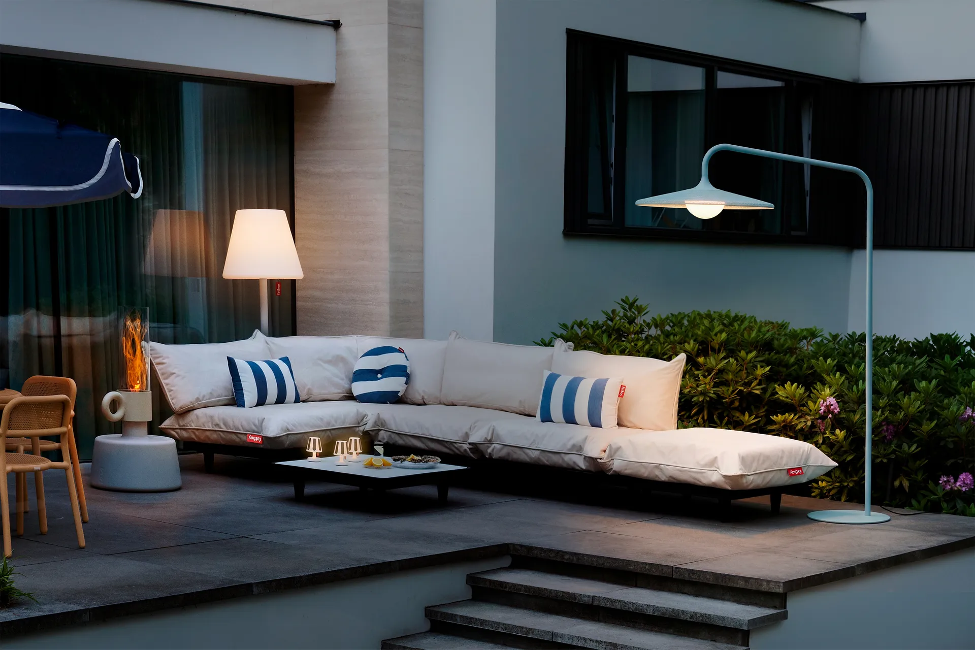 Archigrande outdoor lampe, Mist green, 233 cm Fatboy