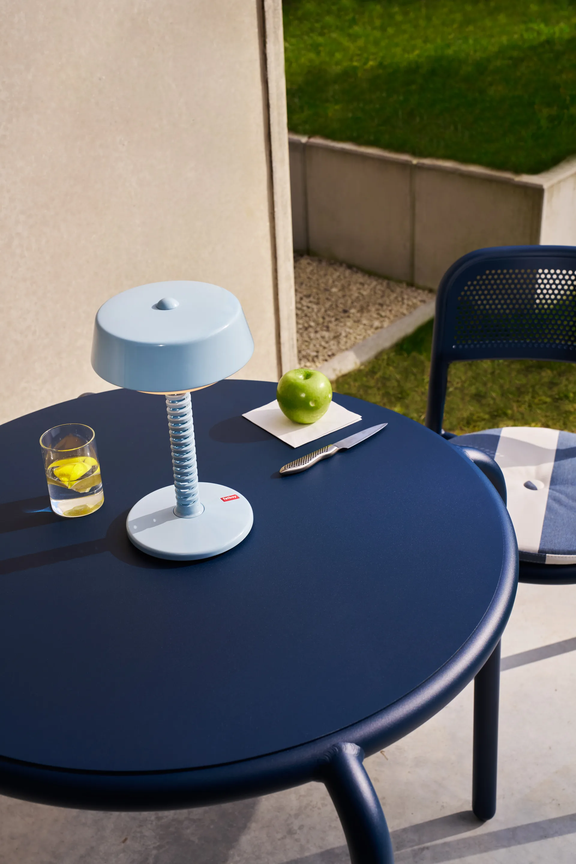 Bellboy portable lampe, Jet blue (blank) Fatboy