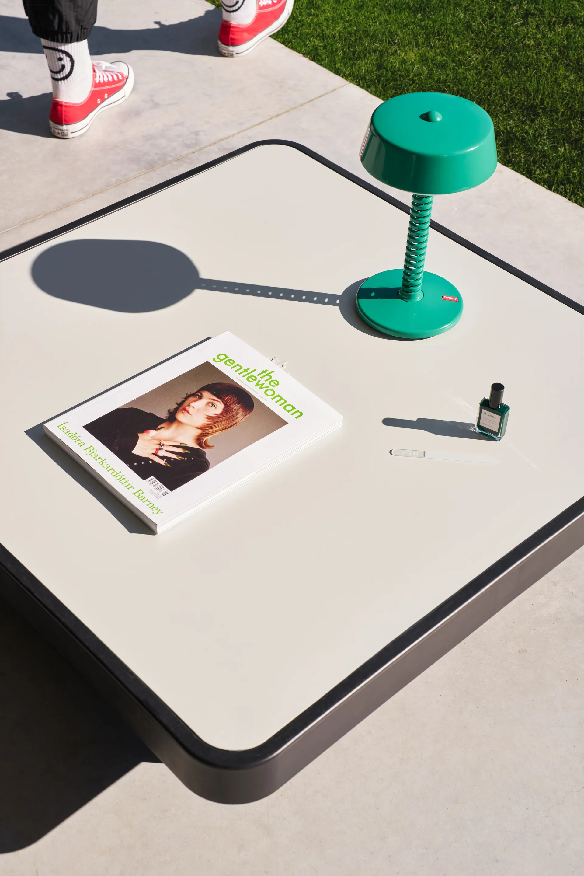 Bellboy portable lampe, Jungelgrønn (blank) Fatboy