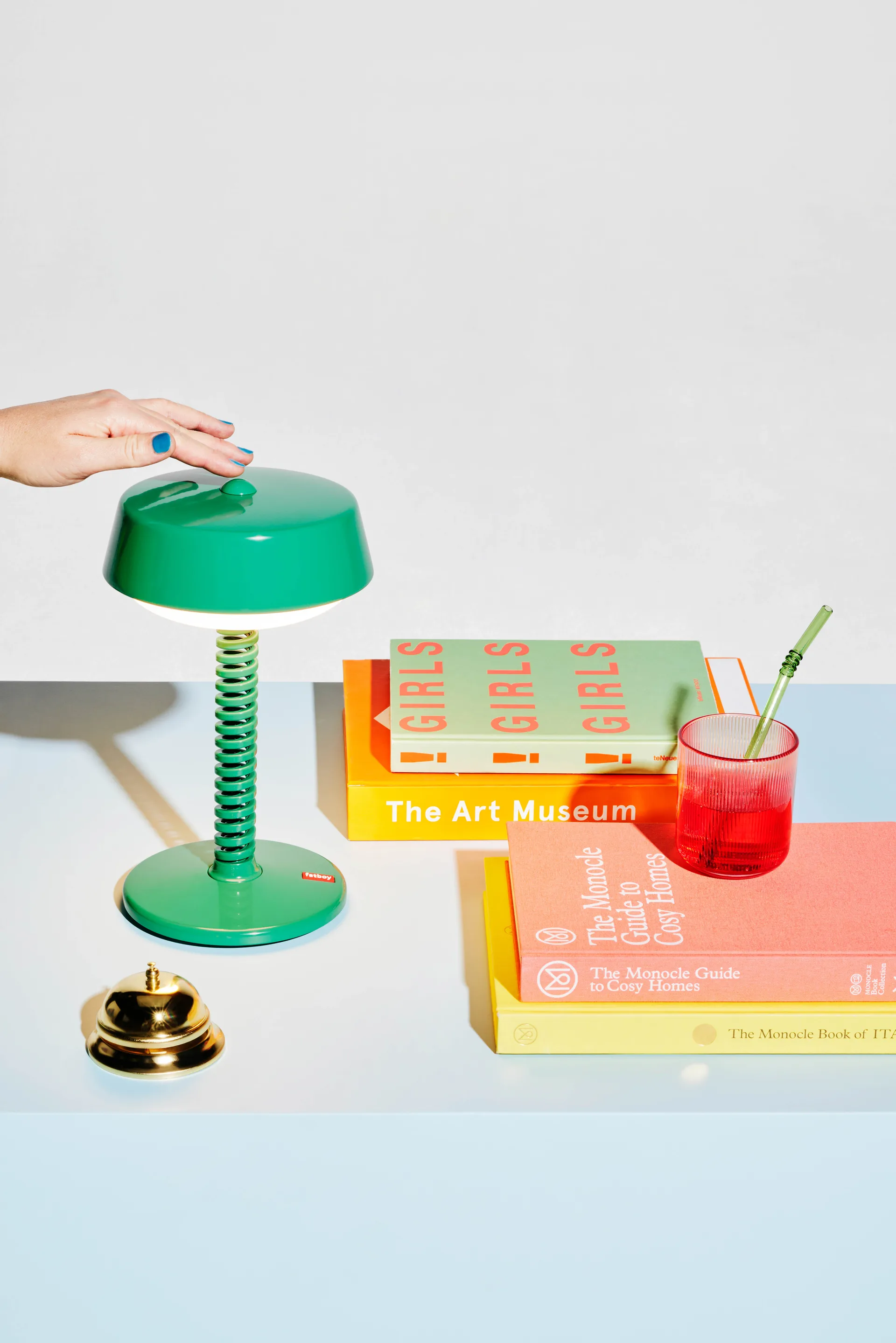 Bellboy portable lampe, Jungelgrønn (blank) Fatboy