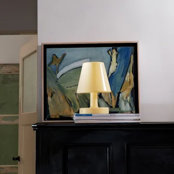 Fatboy Edison the Ambiance portabel bordlampe - Pale yellow, 25 cm - Fatboy