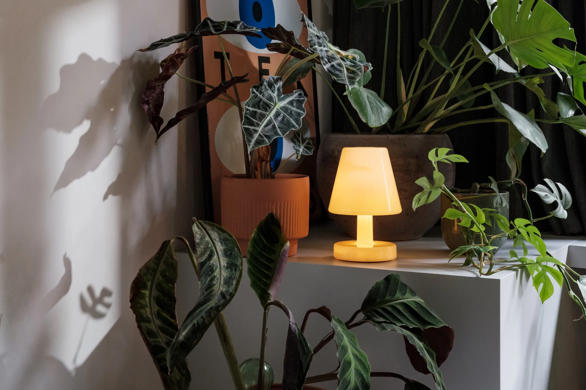 Fatboy Edison the Ambiance portabel bordlampe, Pale yellow, 25 cm Fatboy