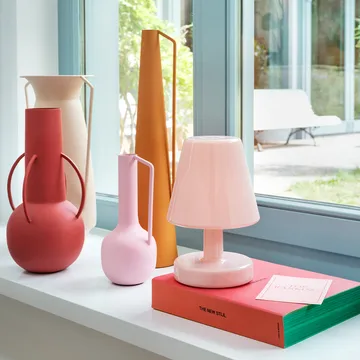 Fatboy Edison the Ambiance portabel bordlampe - Soft pink, 25 cm - Fatboy