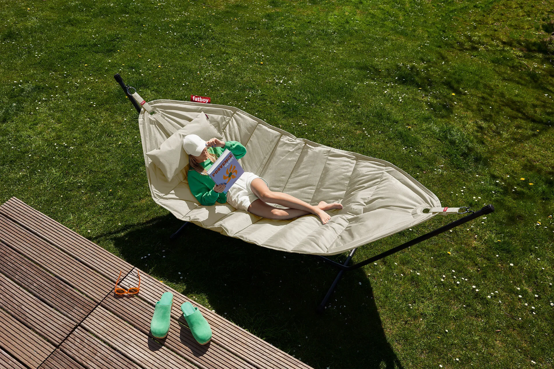 Fatboy Headdemock nakkepute, Cream Fatboy