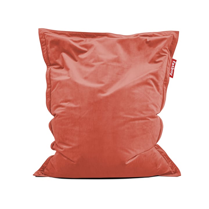Fatboy Original Slim Velvet saccosekk - rabarbra, recycled - Fatboy
