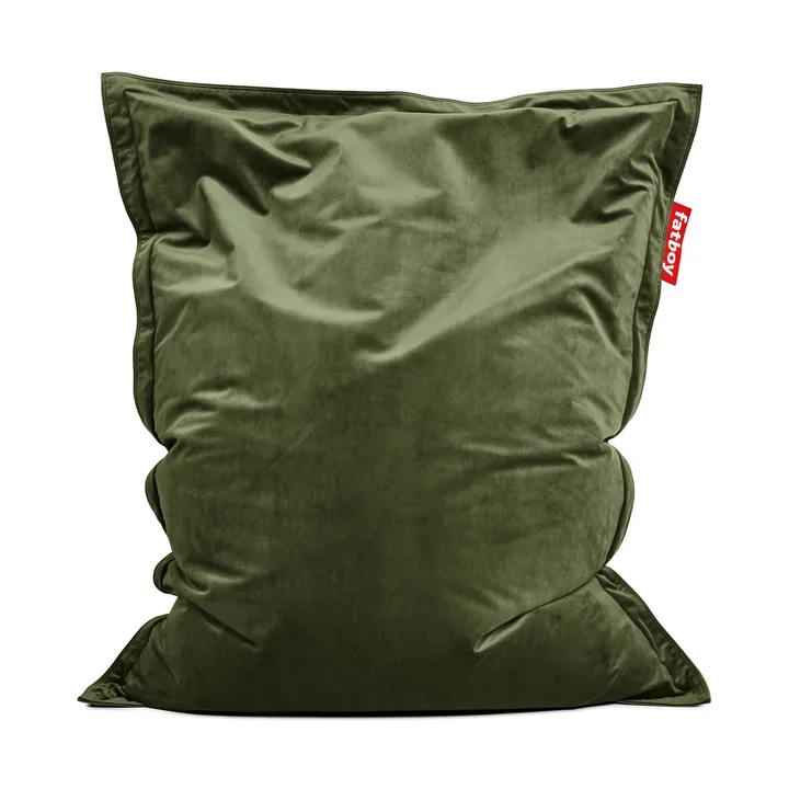 Fatboy Original Slim Velvet saccosekk - Recycled deep green - Fatboy