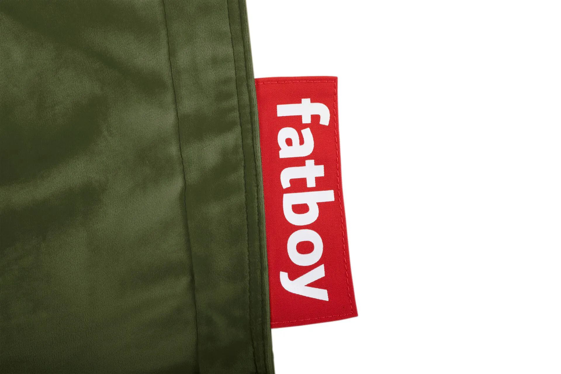 Fatboy Original Slim Velvet saccosekk, Recycled deep green Fatboy
