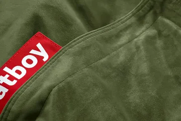 Fatboy Original Slim Velvet saccosekk - Recycled deep green - Fatboy