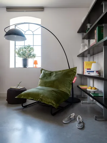 Fatboy Original Slim Velvet saccosekk - Recycled deep green - Fatboy