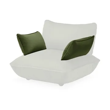 Fatboy Sumo armlene - Velvet recycled deep green, 35x69x27 cm - Fatboy