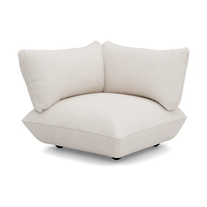 Fatboy Sumo hjørnemodul - Boucle recycled creme, 108x108x90 cm - Fatboy