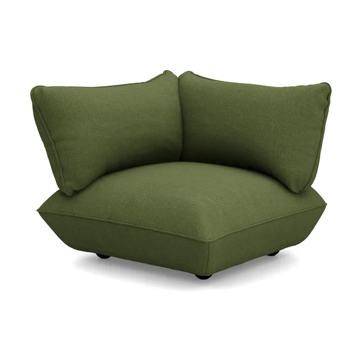 Fatboy Sumo hjørnemodul - Boucle recycled leaf green, 108x108x90 cm - Fatboy