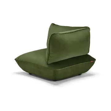 Fatboy Sumo hjørnemodul - Velvet recycled deep green, 108x108x90 cm - Fatboy
