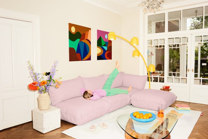Fatboy Sumo hjørnesofa, Bubble pink Fatboy