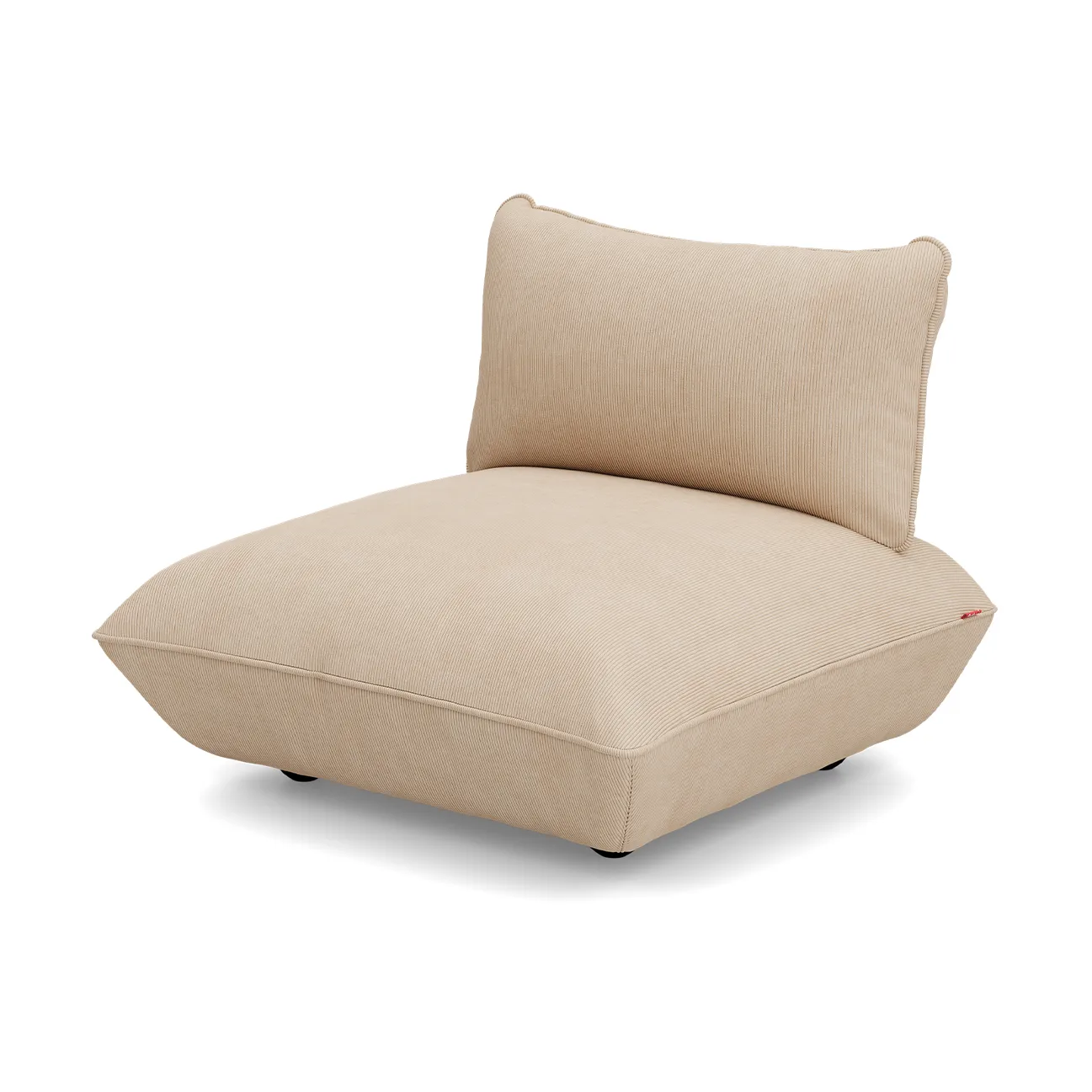 Fatboy Sumo midtmodul, Cord recycled beige, 108x108x90 cm Fatboy