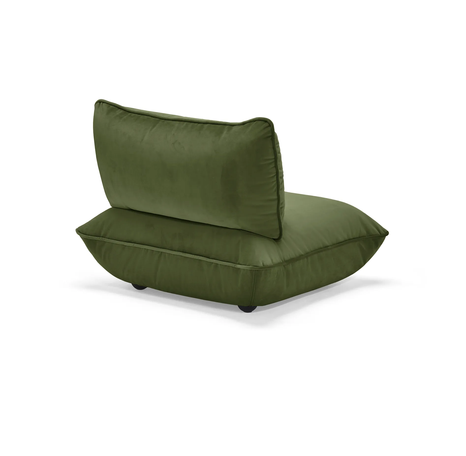 Fatboy Sumo midtmodul, Velvet recycled deep green, 108x108x90 cm Fatboy