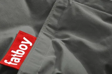 Fatboy the original puffer saccosekk - Canvas recycled charcoal grey, 180x140 cm - Fatboy