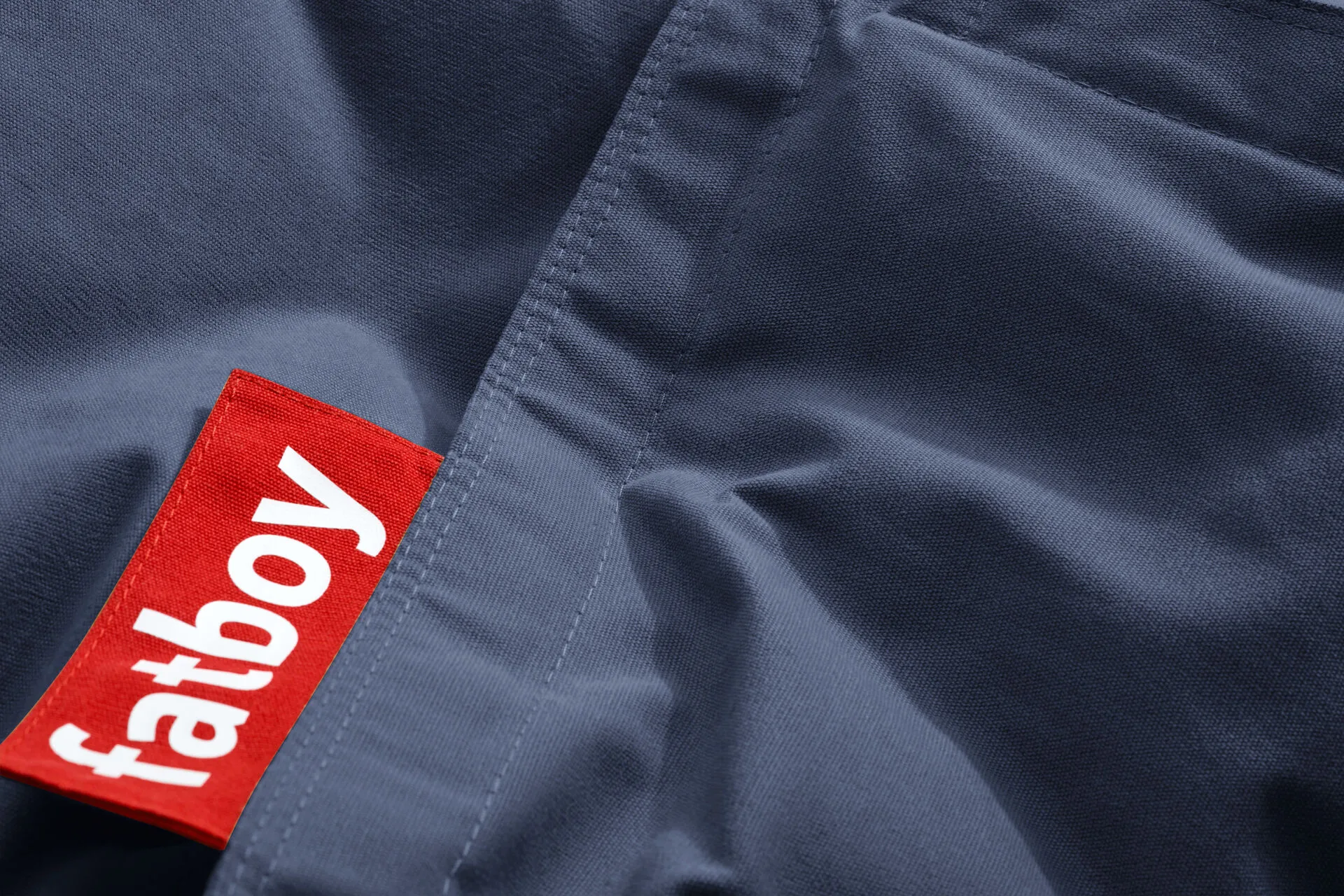 Fatboy the original puffer saccosekk, Canvas recycled crown blue, 180x140 cm Fatboy