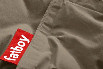 Fatboy the original puffer saccosekk - Canvas recycled taupe grey, 180x140 cm - Fatboy
