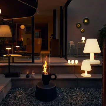 Flamtastique XS oljelampe - Black - Fatboy