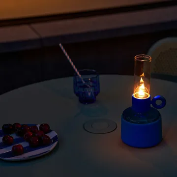 Flamtastique XS oljelampe - Flash blue - Fatboy