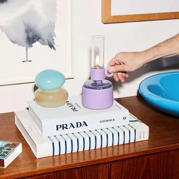 Flamtastique XS oljelampe - Lilac - Fatboy