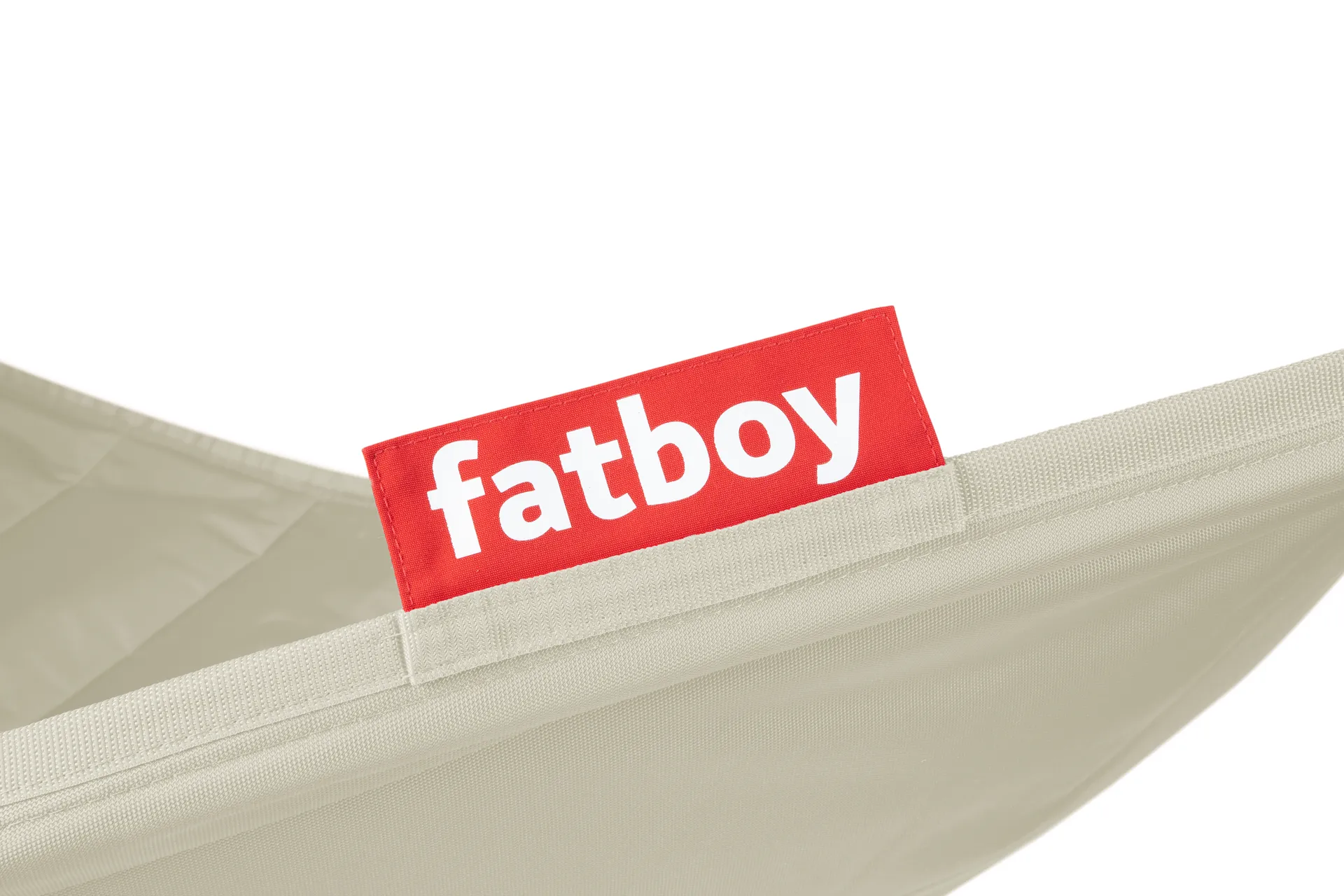 Headdemock hengekøye, Cream, inkl. stativ svart + nakkpute Fatboy