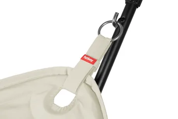 Headdemock hengekøye - Cream, inkl. stativ svart + nakkpute - Fatboy