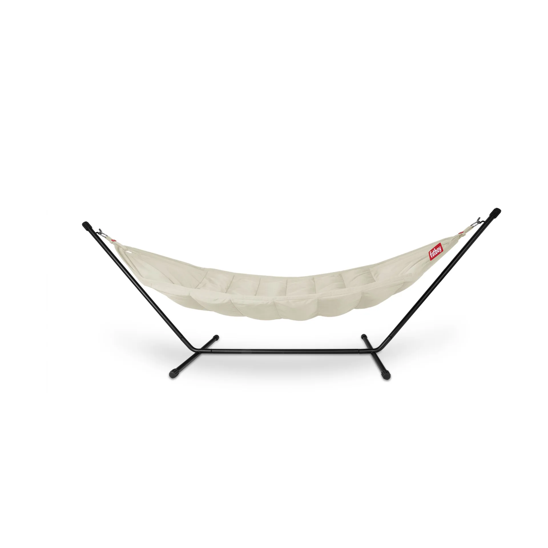 Headdemock hengekøye, Cream, inkl. stativ svart Fatboy