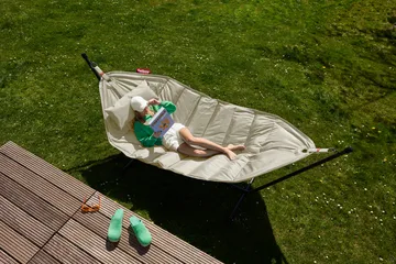 Headdemock hengekøye - Cream - Fatboy