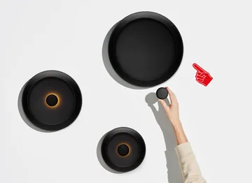 Oloha large lampe Ø37,5 cm - Anthracite - Fatboy