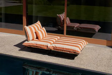 Paletti modulsofa - Stripe orange creme, krakk - Fatboy