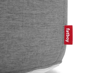 Point outdoor sittepuff - Rock grey, large, 70x70x40 cm - Fatboy