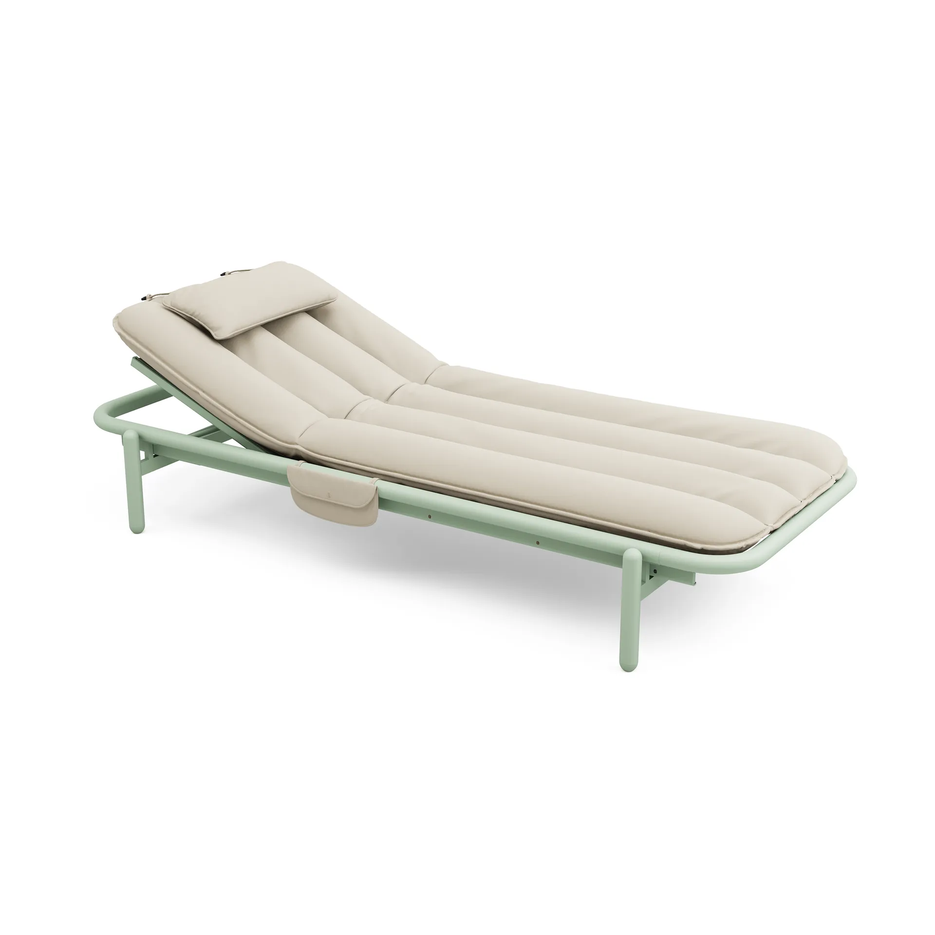 Sunbun dagseng, Mist green-sahara, 212×97×39 cm Fatboy