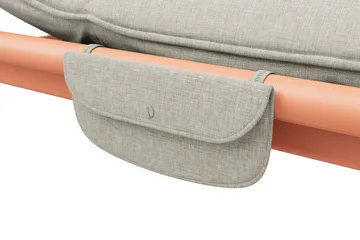 Sunbun dagseng - Terracotta-mist, 212x97x39 cm - Fatboy