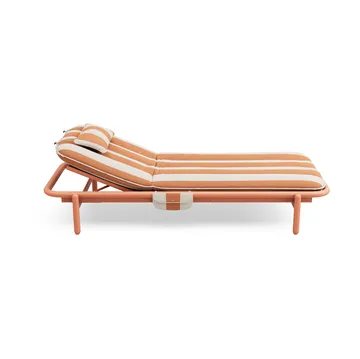 Sunbun dagseng - Terracotta-stripe orange, 212x97x39 cm - Fatboy