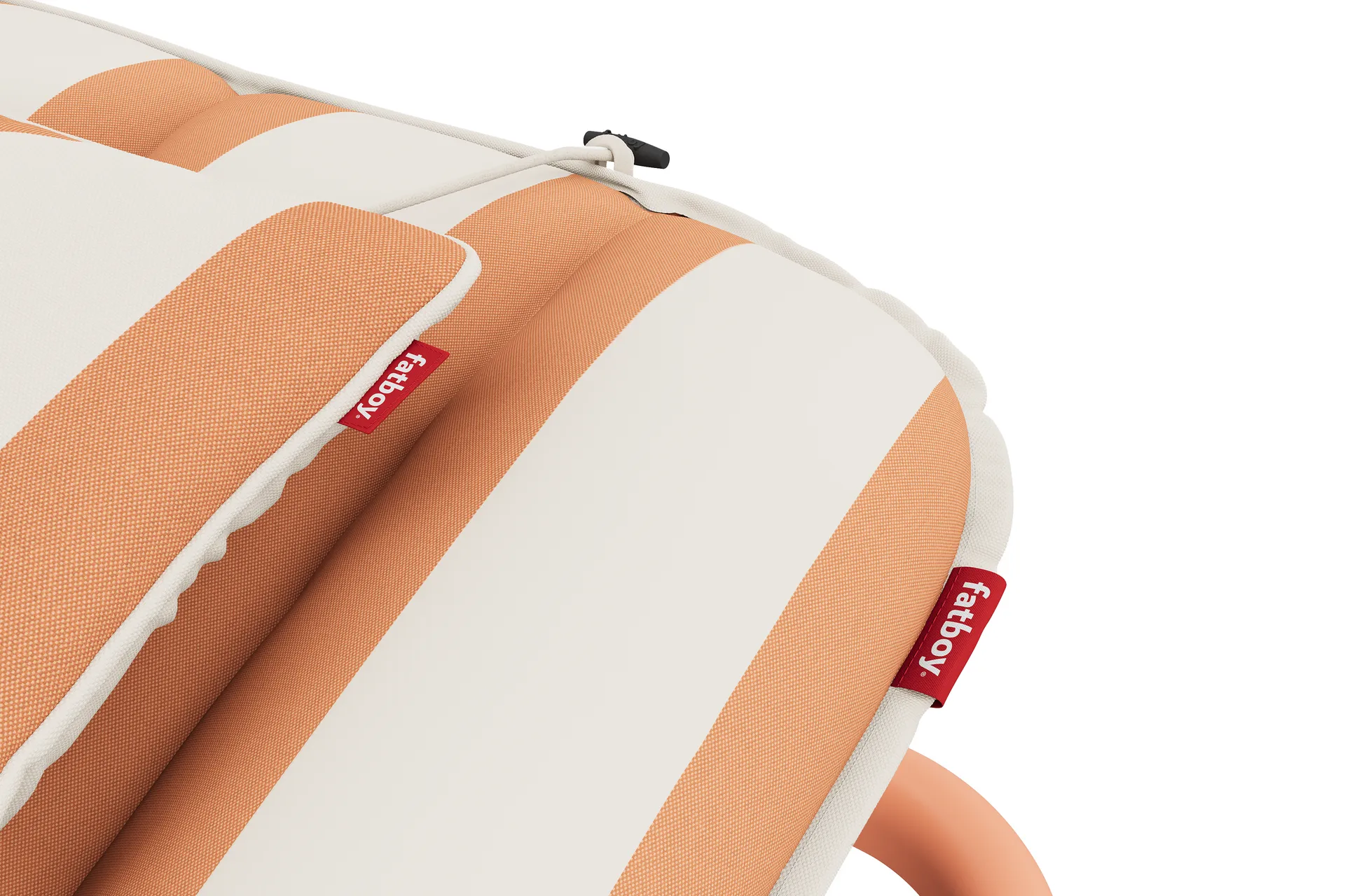 Sunbun dagseng, Terracotta-stripe orange, 212x97x39 cm Fatboy